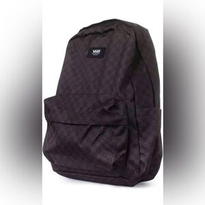 Brand new, never used! Vans checkered backpack, black and gray.